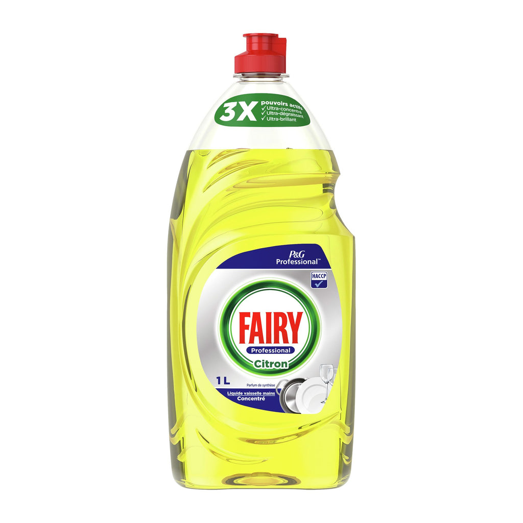 Liquide Vaisselle Fairy Super Concentré Citron 1L - Obbi – Obbi