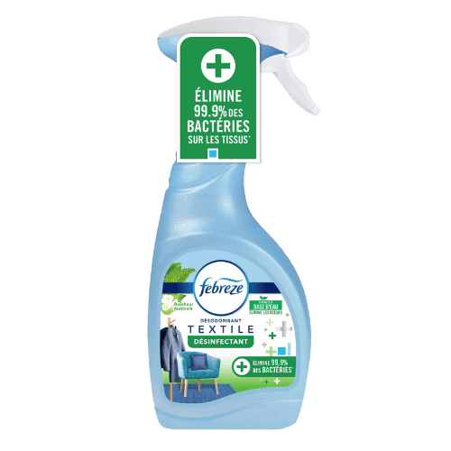 Febreze Désodorisant Désinfectant Textile 500ml – Obbi