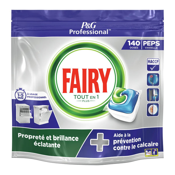 Pastilles lave-vaisselle tout-en-un Fairy Professionnal x 140
