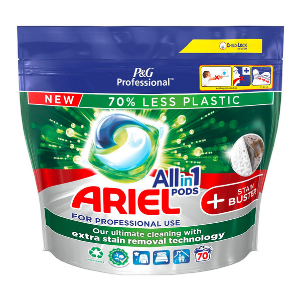 Lessive Capsule Ariel Pods All In One Ultra Détachant x60 - Obbi