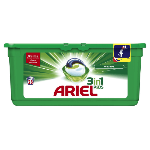 Ariel Pods 3en1 Regular 28 doses Lessive Capsule 