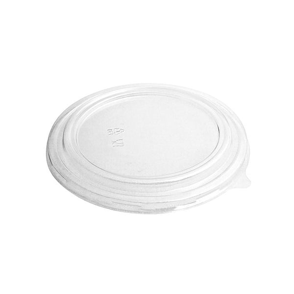 Couvercle plastique transparent pour bol à salade kraft 1300ml x50