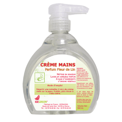 Savon Crème Liquide Parfum fleur de lin 500ml 