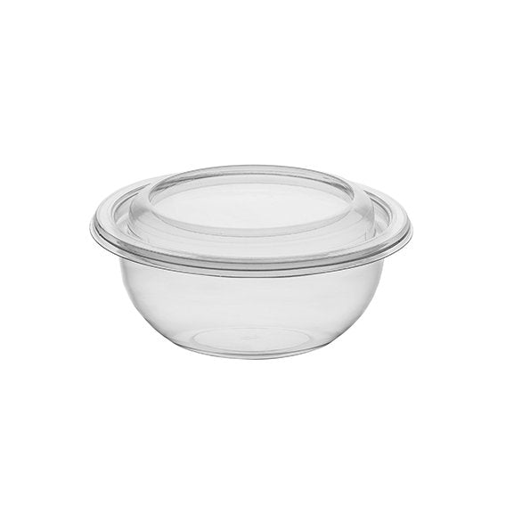 Bol à salade en plastique jetable transparent 240ml