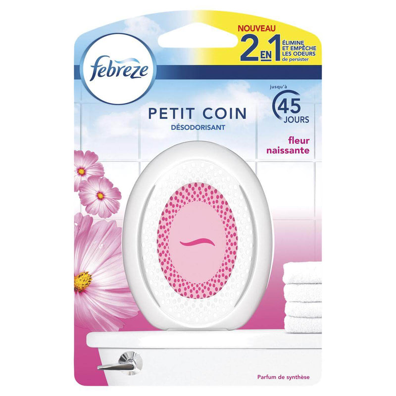 Désodorisant Febreze Petit Coin et salle de bains Fleur Naissante