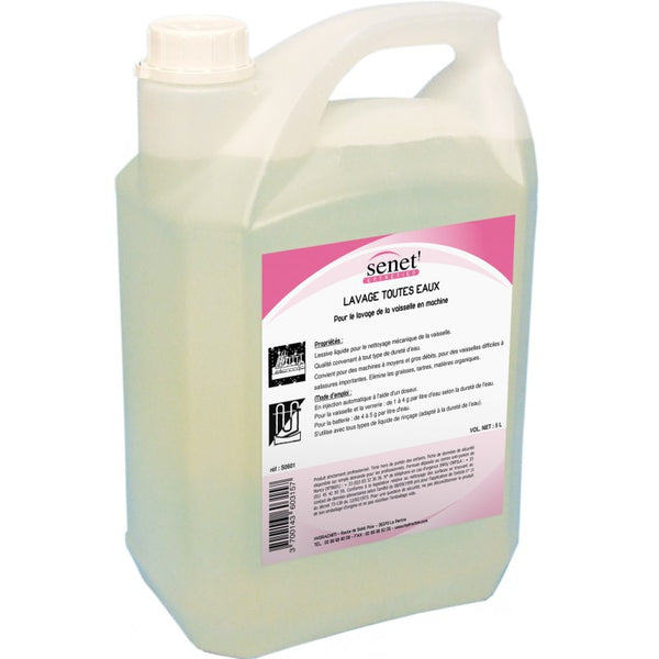 Produit Liquide Lave Vaisselle Machine pour professionnels 5L - Obbi