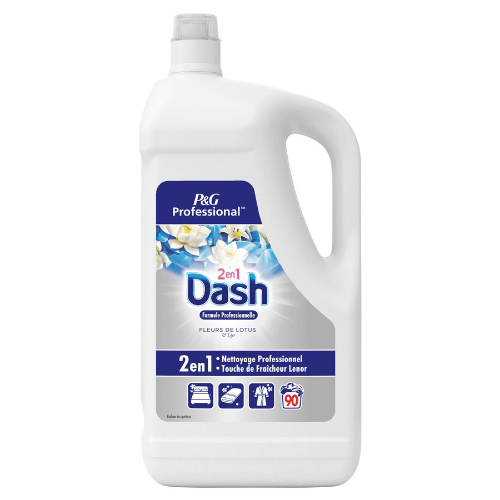 Lessive Liquide Dash 2en1 90 doses Lotus et Lilas