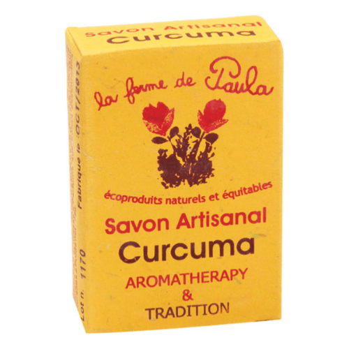 Savon Artisanal Ayurvédique Naturel Bio Curcuma