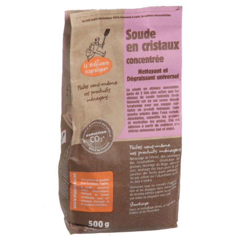 Soude en cristaux concentrée 500g