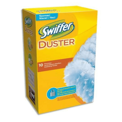 SWIFFER Boîte de 9 Lingettes attrape-poussière pour plumeau Swiffer