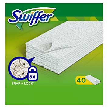 Recharges Lingettes Sèches pour Balai Swiffer Attrape Poussière x 36