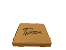 Boîte à pizza en carton x 100 - 31x31x4cm - Pizza box - Obbi